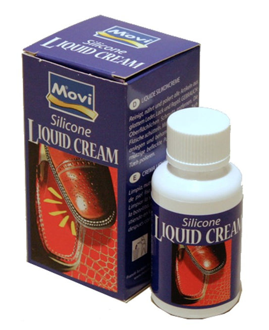 Crema "LIQUID CREAM" al silicone per pulire e lucidare pelle