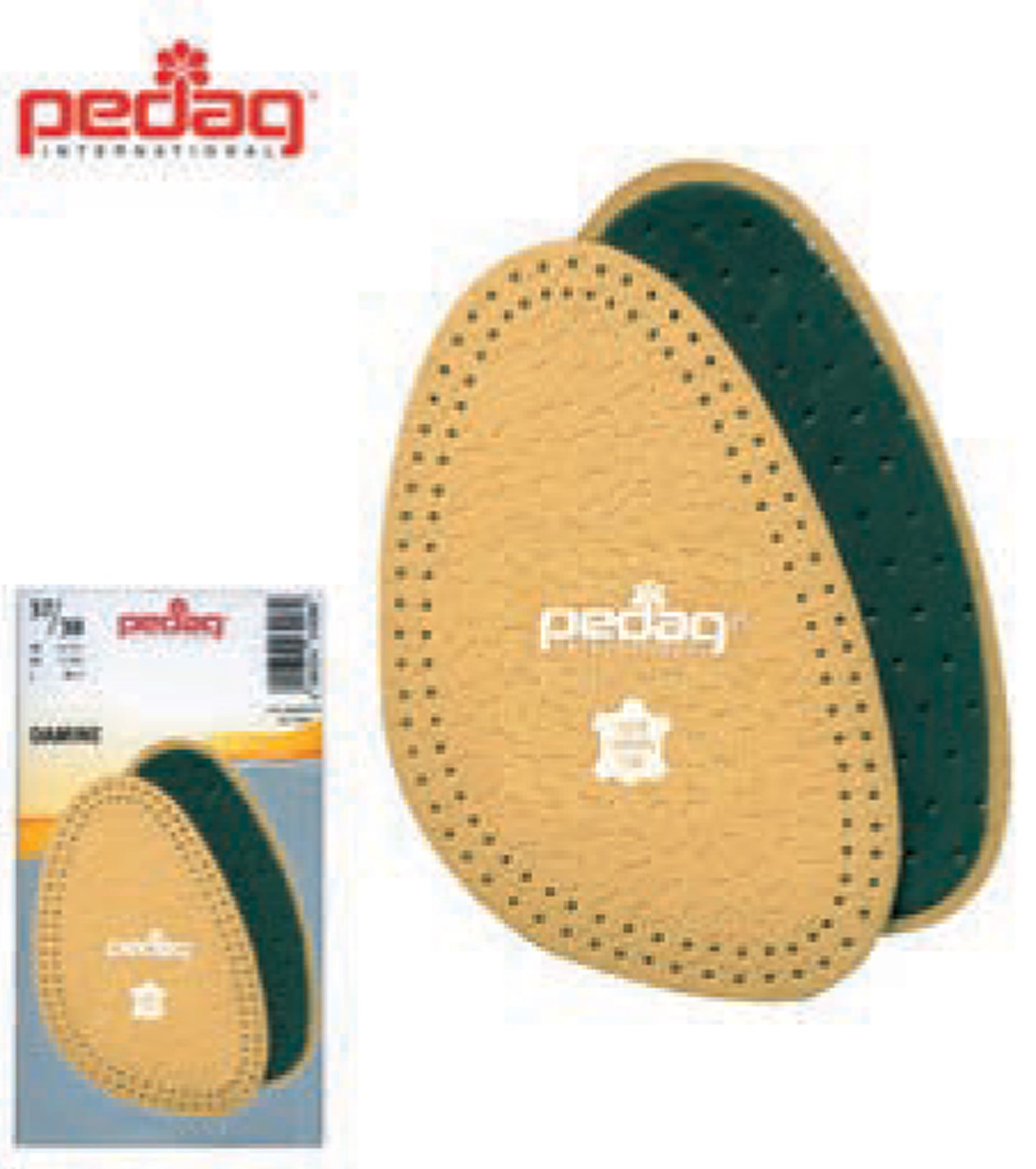 Mezzo sottopiede antiscivolo in pelle