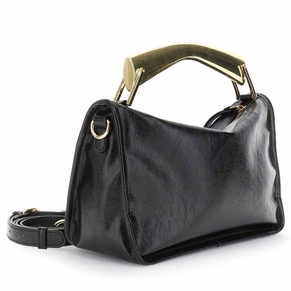 Minibag CafèNoir YF0912 in naplak  nera