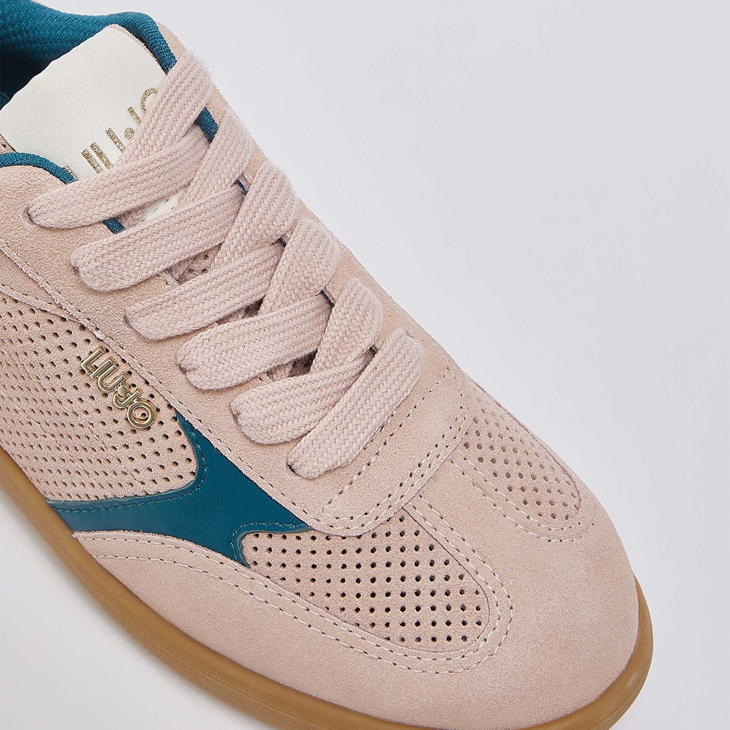 Sneakers LIU JO "Connor 01" BA6051 nude/verde acqua