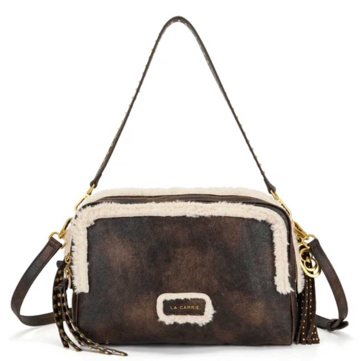 Borsa a spalla Warmtouch La Carrie 162M-FA-120 donna Marrone