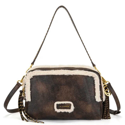 Borsa a spalla Warmtouch La Carrie 162M-FA-120 donna Marrone