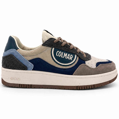 Sneaker Colmar Austin Effect E098 Uomo Verde/Blu
