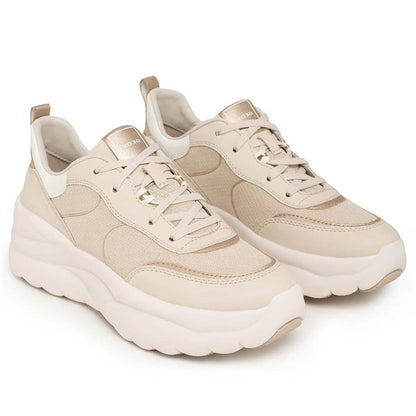 Sneakers GEOX "XTORS" D651FB papyrus/gold