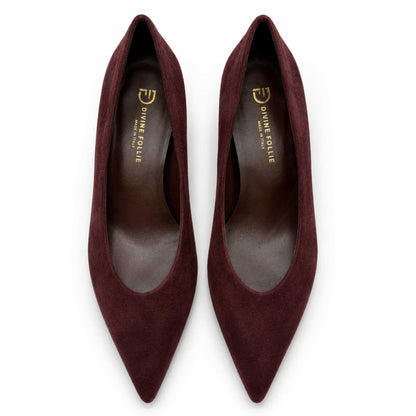 Decolte Divine Follie Giada Scarpe Tacco Marrone