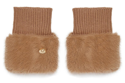 Guanti donna Guess AW5208 in simil pelle beige