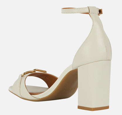 Sandali GEOX "New Eraklia" scarpe  donna in pelle beige