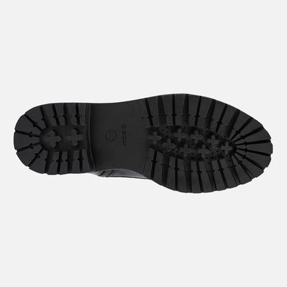 Stivaletti anfibi GEOX Iridea D16HRC pelle nera