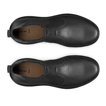 Stivaletto Chelsea GEOX Plummery D66YNA donna nero