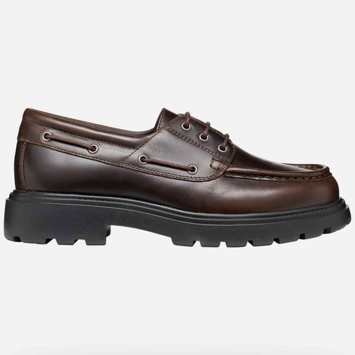 GEOX Spherica EC7 B U66NNC uomo in pelle marrone - vista prodotto