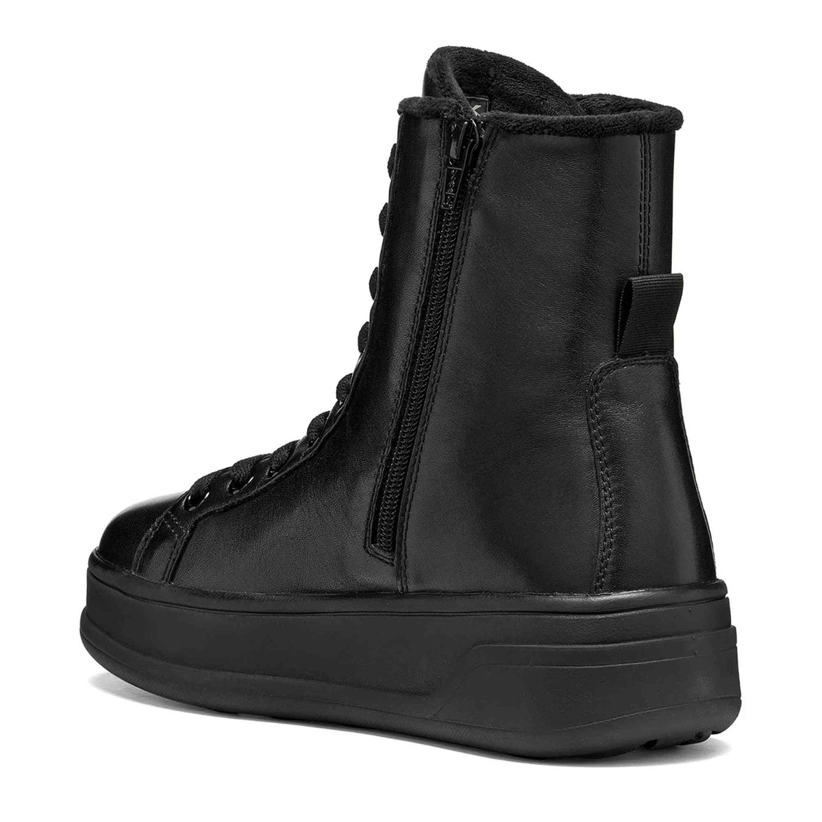 GEOX Spherica Ecub-2 D66WVF donna in pelle nera - dettaglio prodotto