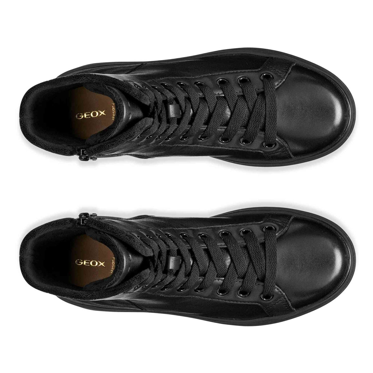 GEOX D66WVF Spherica Ecub-2 nero - particolare anfibio donna