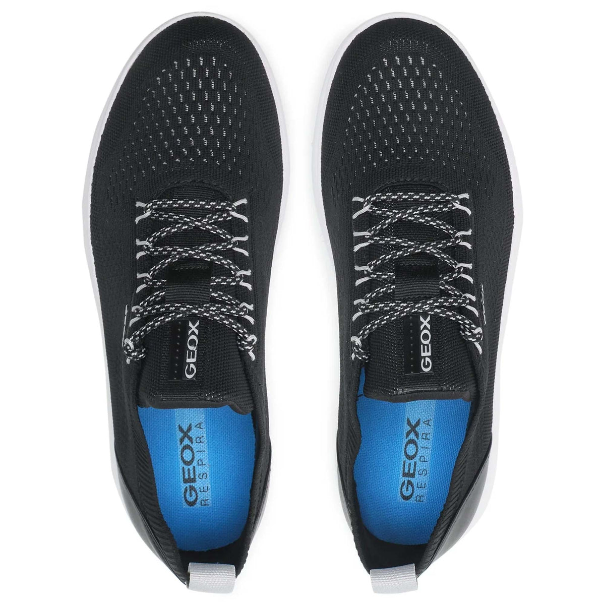 GEOX U15BYA Spherica uomo sneaker nera con lacci