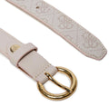 Cintura Guess BW9077-P4125 cinta donna in pelle bianco latte
