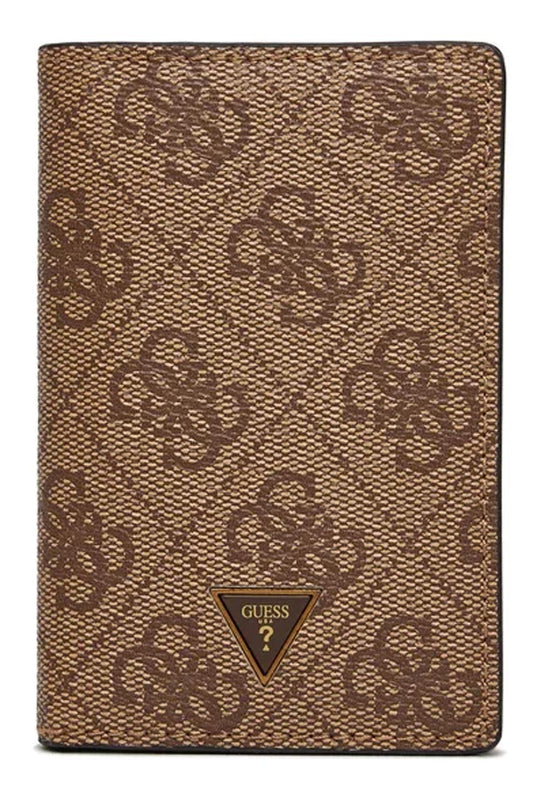 Portafoglio Guess SMMTLO LEA56 "Mito" Flat Card Holder beige