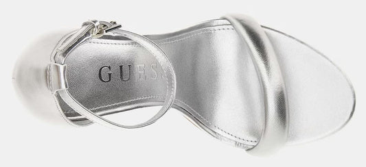 Sandali Guess "Kabecka" FLPKAB-LEM03 scarpe donna argento