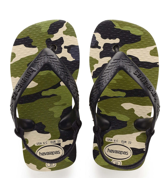 Sandali infradito Havaianas Baby Chic II Camu Militare 41370679446