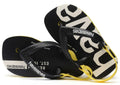 Sandali infradito Havaianas Baby  Logomania giallo 41457952197
