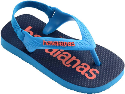 Sandali infradito Havaianas Baby Logomania Turchese 41457950212