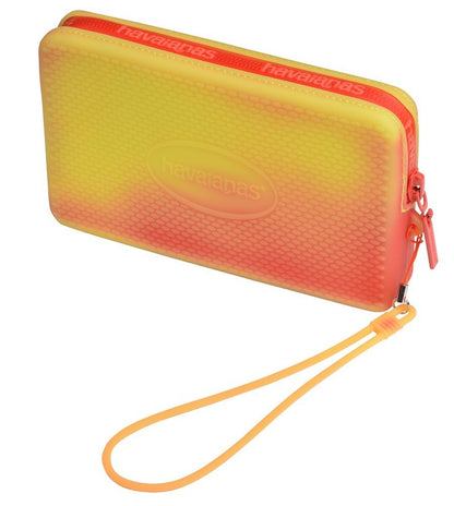 Borsa donna Mini bag Hot Days radiant Havaianas in silicone arancio/giallo