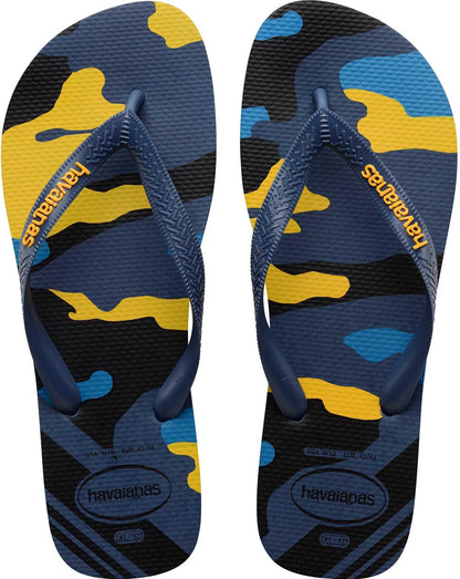 Infradito Havaianas Top Camouflage blue sandali bambino 41413980089
