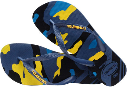 Infradito Havaianas Top Camouflage blue sandali bambino 41413980089