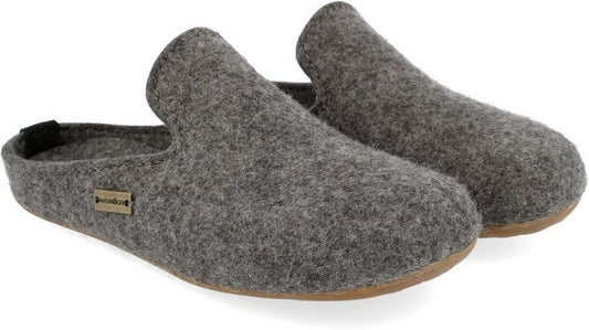 Pantofole HAFLINGER Everest Phil 48107304 in lana cotta grigio