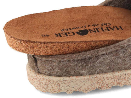 Pantofole HAFLINGER Manhattan nero 39100103 (43-46)
