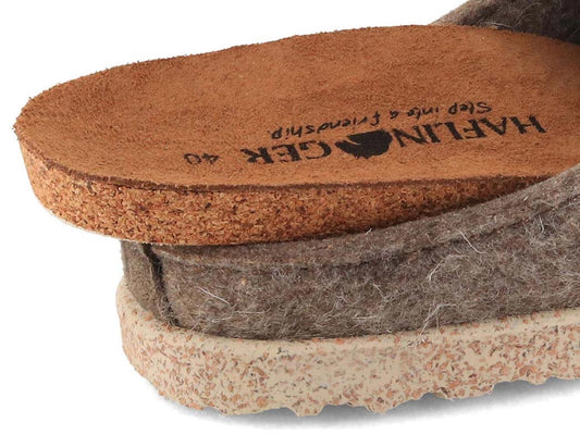 Pantofole HAFLINGER Manhattan nero 39100103 (43-46)