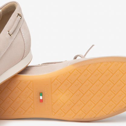Mocassini NeroGiardini E615042-677 Donna Barca in Nubuk — foto 4