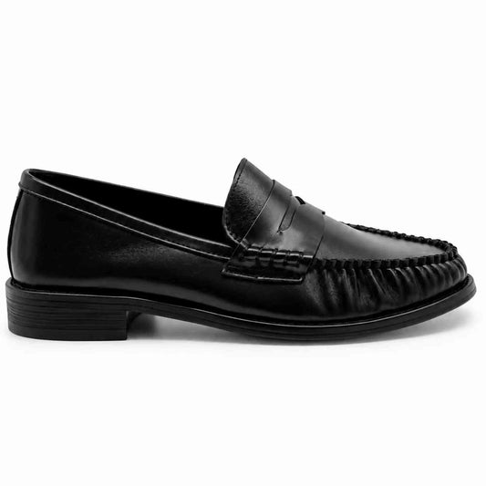 Mocassino INUOVO LF6962 donna in pelle scamosciata nera - foto principale