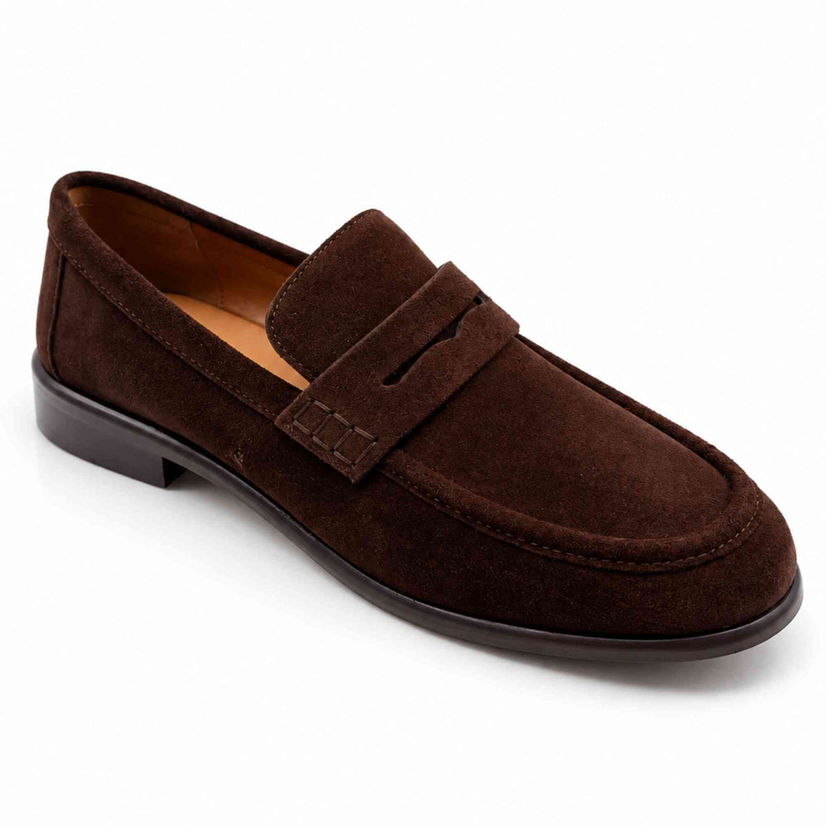 Mocassino donna INUOVO MC2591 marrone con tacco basso