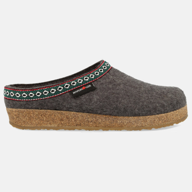 Pantofole HAFLINGER Franzl 71100104 grigio antracite