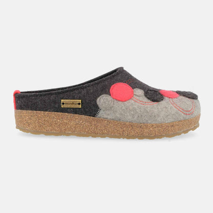 Pantofole HAFLINGER Grizzly Fizz 75101077 grigio