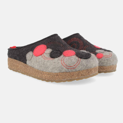 Pantofole HAFLINGER Grizzly Fizz 75101077 grigio - dettaglio 2