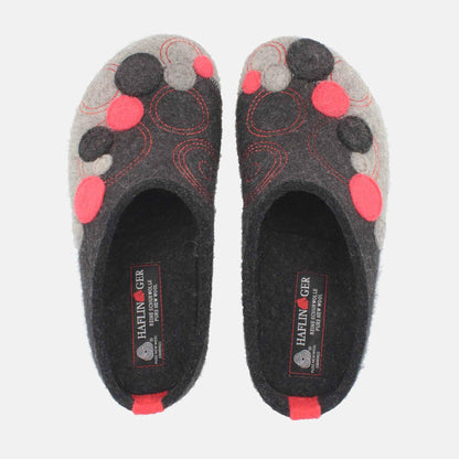 Pantofole HAFLINGER Grizzly Fizz 75101077 grigio - dettaglio 3