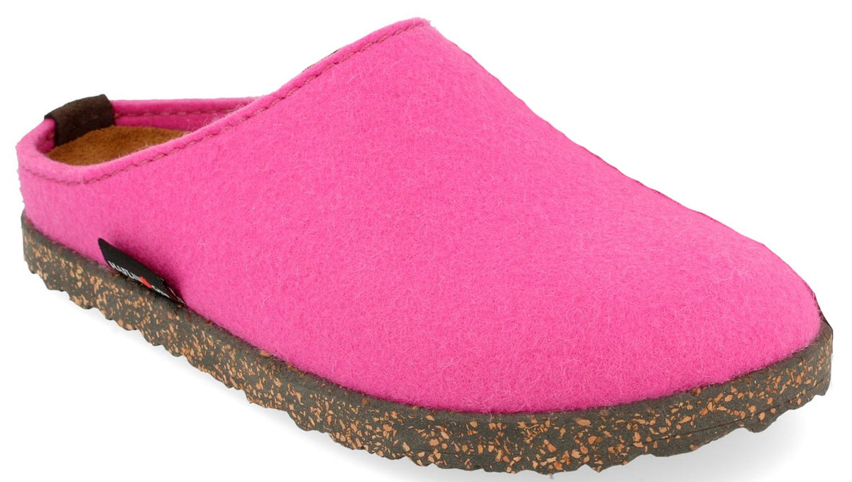 Pantofole Donna HAFLINGER Manhattan Rosa 3910010107, Plantare Estraibile