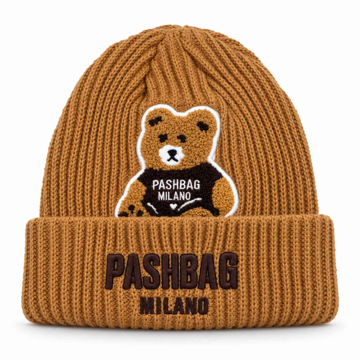 Cappello PASHBAG Identity 20190 marrone in misto lana, vista prodotto