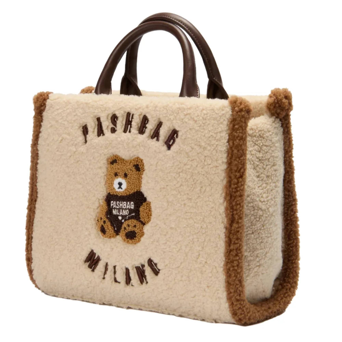 PASHBAG Marge 20166 borsa effetto teddy con orsetto