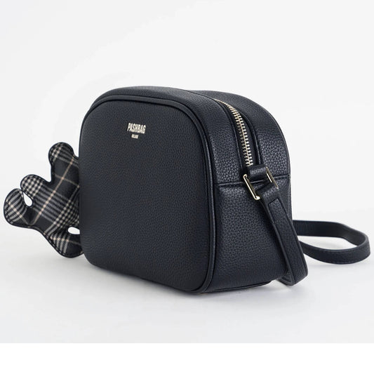 Borsa donna PASHBAG Milly 20291 nera a tracolla