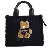 Borsa PASHBAG Mini Marge 18756 Nera con Orsetto Teddy | Autunno Inverno