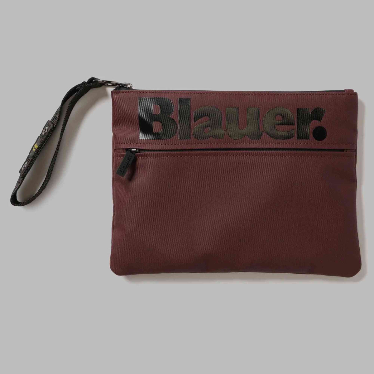 Pochette Blauer CONEY03 uomo bordeaux con laccetto da polso – fotografia 1