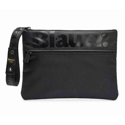 Pochette Blauer CONEY03 uomo nera in materiale tecnico