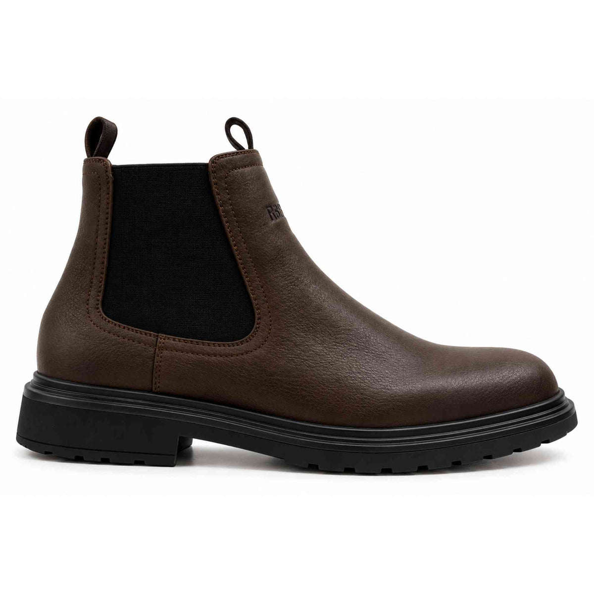 Polacchino Blauer GRADY01 uomo marrone scuro in pelle nubuck – fotografia 2