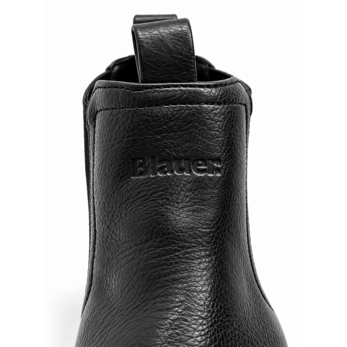Polacchino Blauer GRADY01 uomo nero in pelle nubuck – fotografia 5