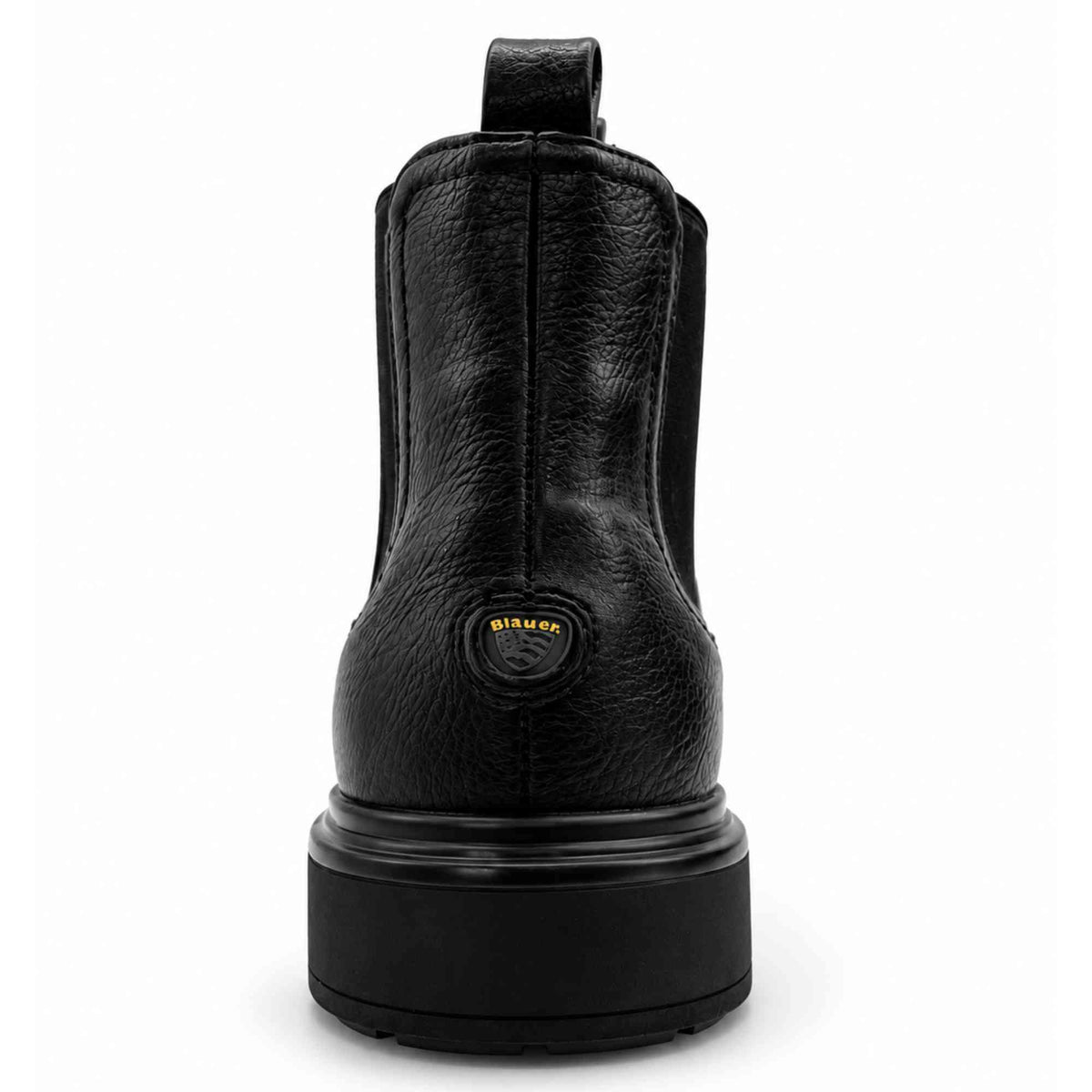 Polacchino Blauer GRADY01 uomo nero in pelle nubuck – fotografia 6