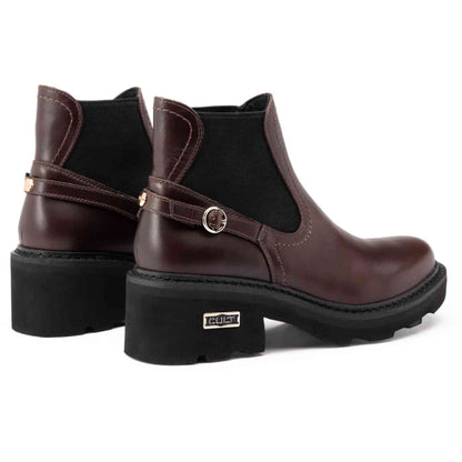 Polacchino donna CULT Grace CLW4563-01 in pelle marrone - foto 3
