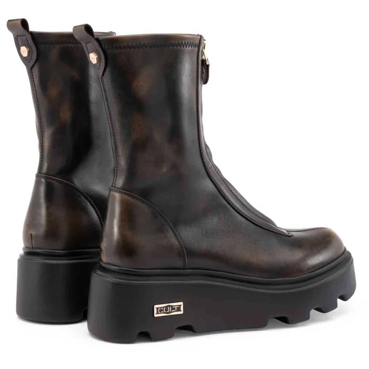 Polacchino donna CULT New Rock CLW3554-01 marrone - foto 3