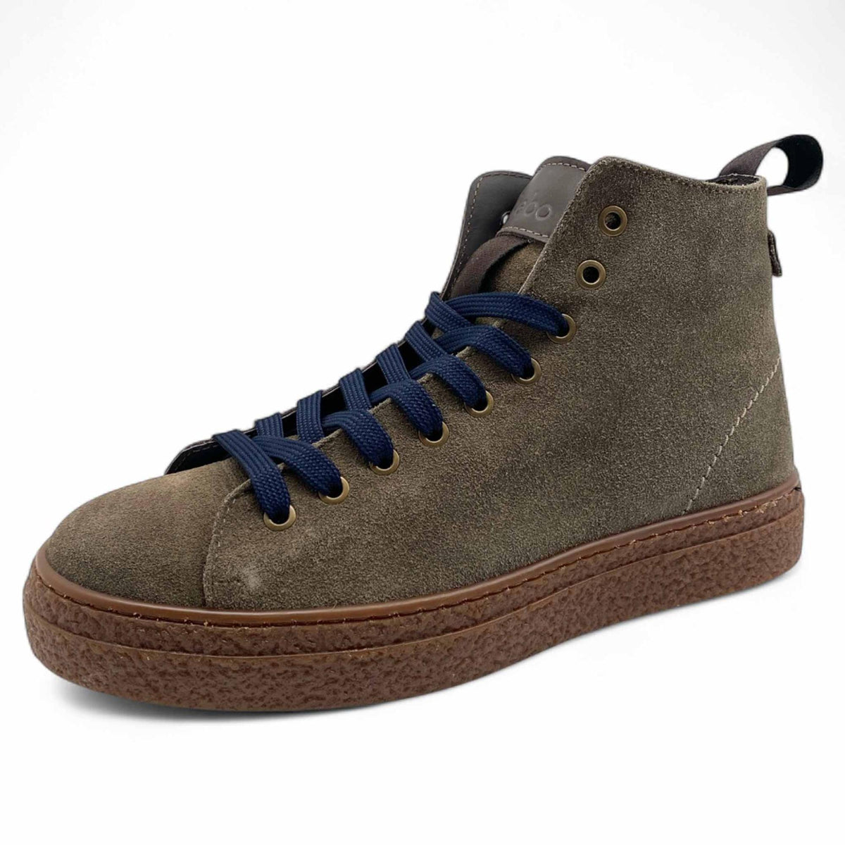 KEBO LG5000 polacchino uomo beige in camoscio vista laterale