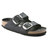 Sandali Arizona Big Buckle Birkenstock Donna pelle nero | Calzata Stretta 1011075